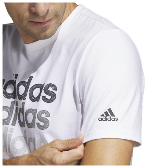 Adidas Ανδρική κοντομάνικη μπλούζα Multi Linear Sportswear Graphic Tee Adidas Ανδρική κοντομάνικη μπλούζα Multi Linear Sportswear Graphic Tee